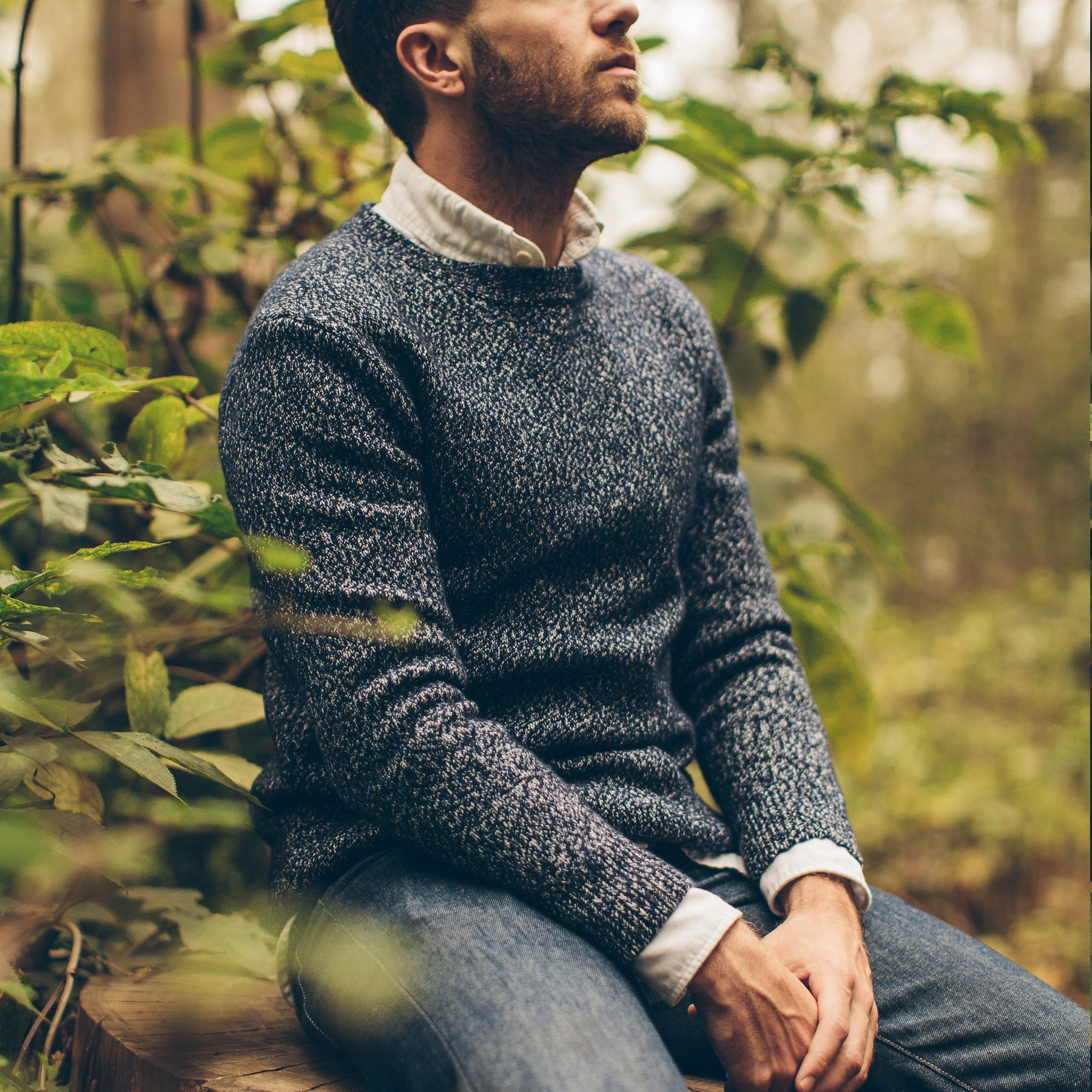 The Summit Sweater in Navy: Alternate Image 5, Knits by Taylor Stitch