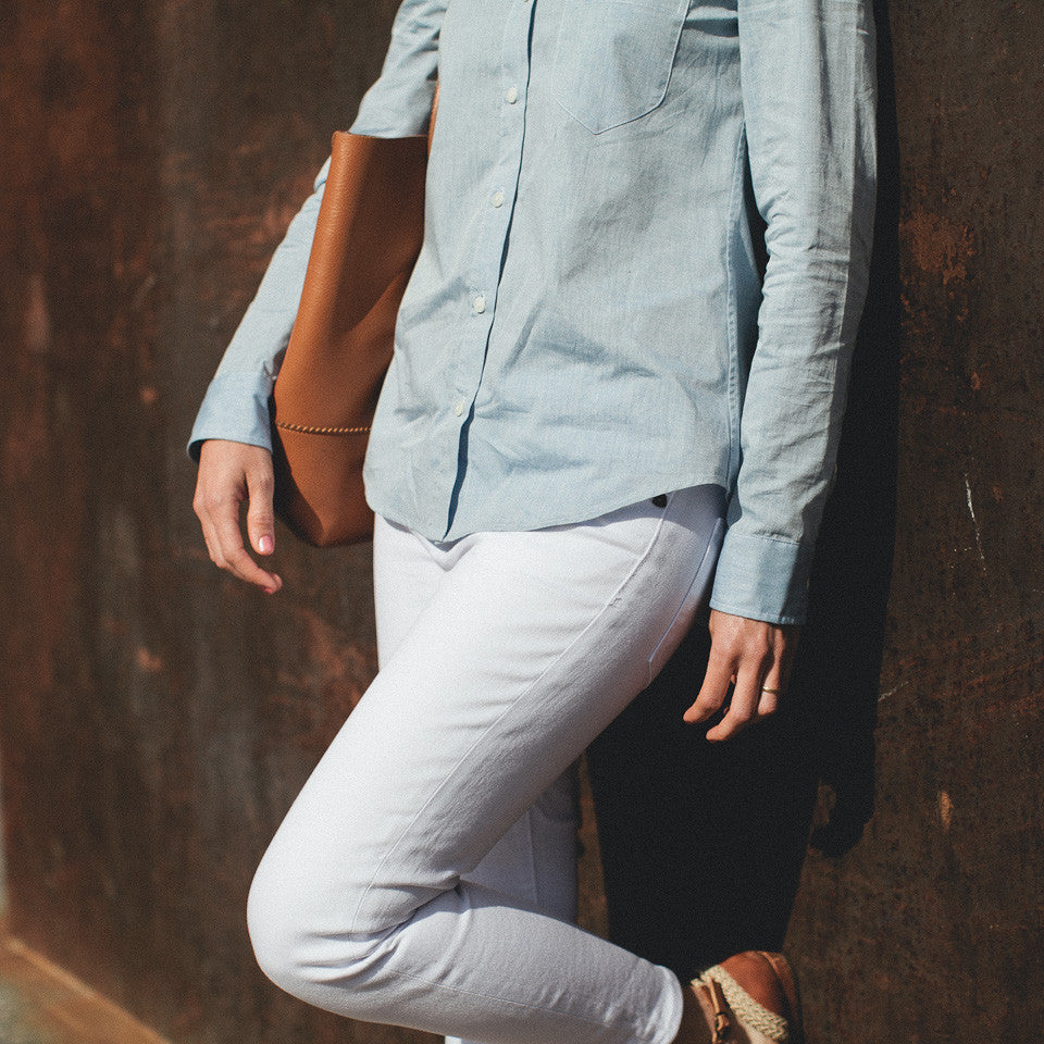 The Caroline in Light Blue Chambray: Alternate Image 5, Wovens by Taylor Stitch
