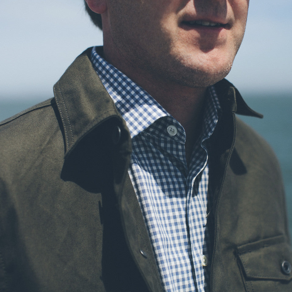The Hyde in Glacier West Coast Gingham: Alternate Image 5, Wovens by Taylor Stitch