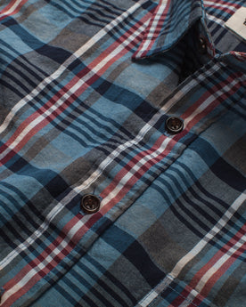 The California in Navy Madras: Alternate Image 1, Wovens by Taylor Stitch