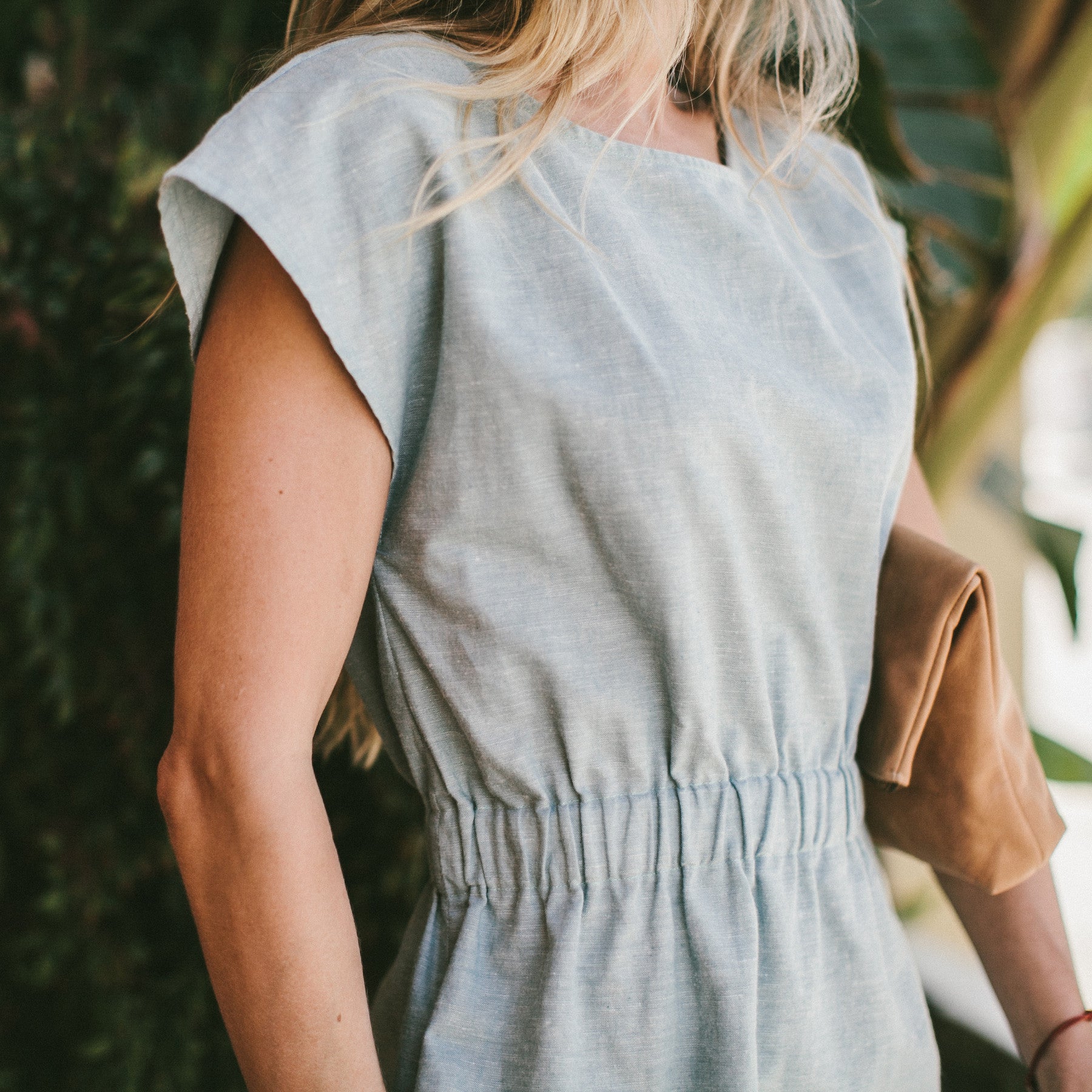 The Mira Dress in Seafoam Cotton Linen: Alternate Image 3, Dresses by Taylor Stitch