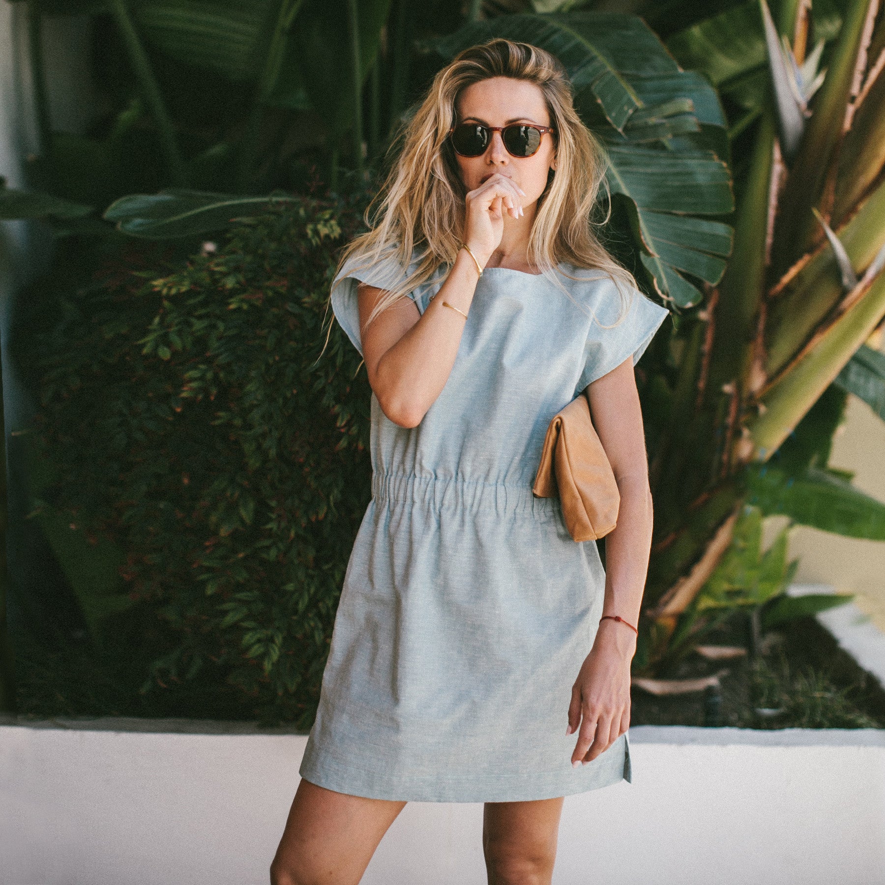 The Mira Dress in Seafoam Cotton Linen: Alternate Image 1, Dresses by Taylor Stitch