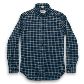 The Jack in Brushed Navy Plaid Flannel: Alternate Image 6