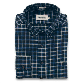The Jack in Brushed Navy Plaid Flannel: Featured Image