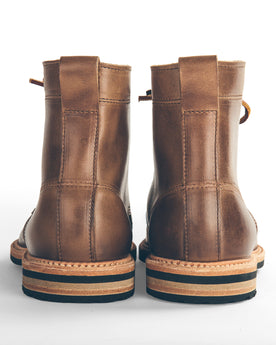 The Plain Toe Moto Boot in Natural Chromexcel - Extra Widths: Alternate Image 2, Footwear by Taylor Stitch