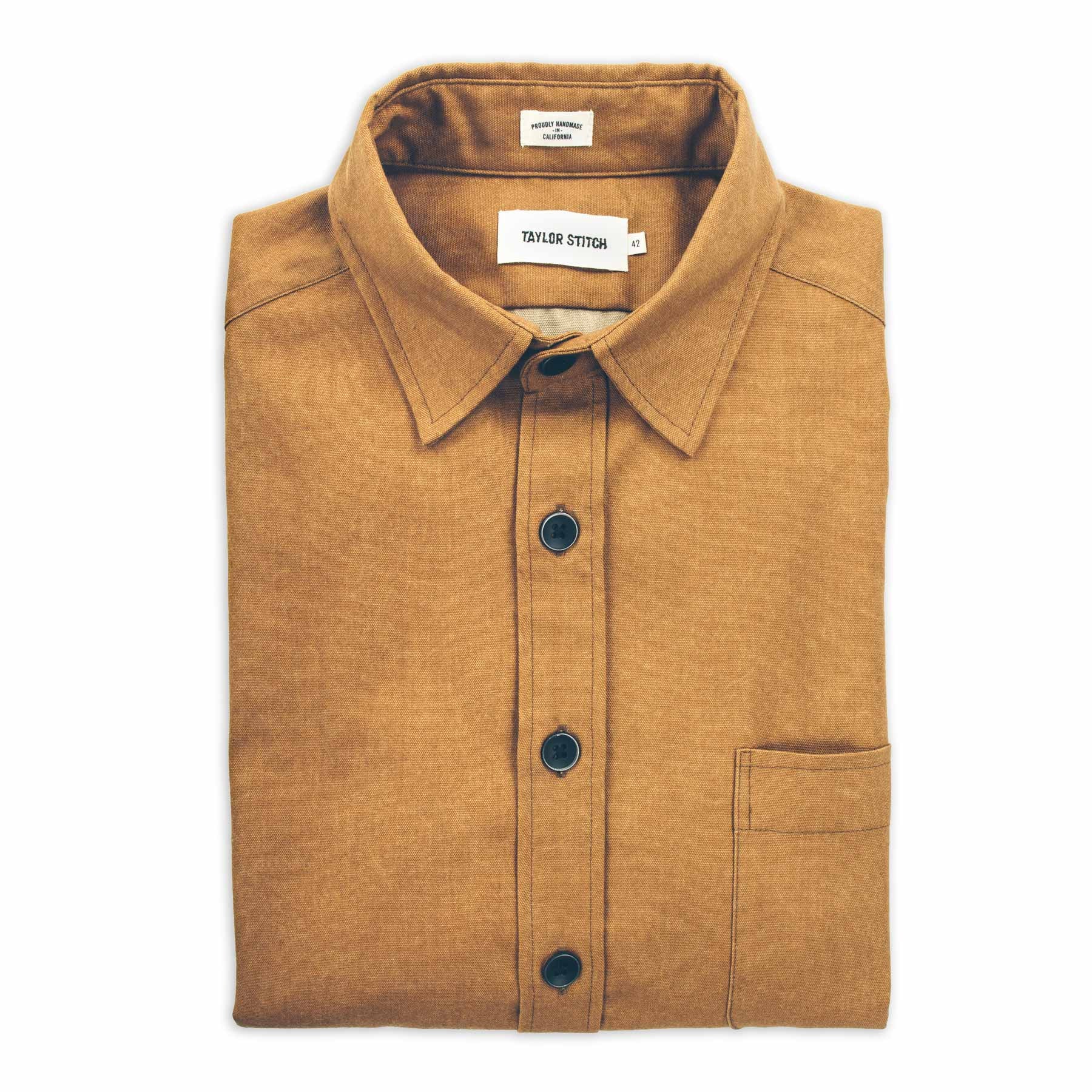 The Mechanic in British Khaki: Featured Image, Wovens by Taylor Stitch