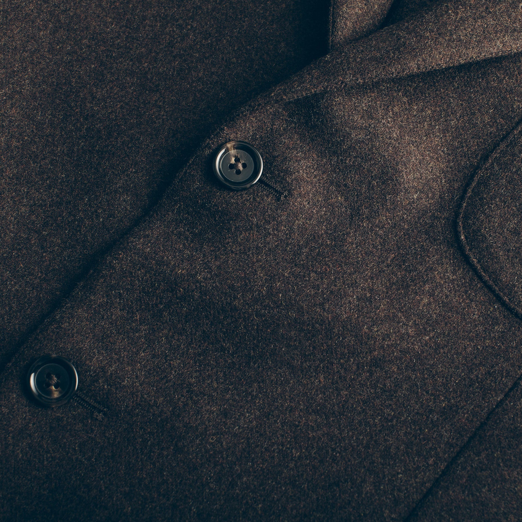 The Telegraph Jacket in Chocolate Wool: Alternate Image 1, Outerwear by Taylor Stitch
