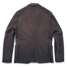 The Telegraph Jacket in Chocolate Wool: Alternate Image 2