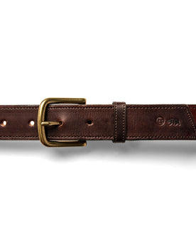 The Stitched Belt in Espresso: Alternate Image 4, Accessories by Taylor Stitch