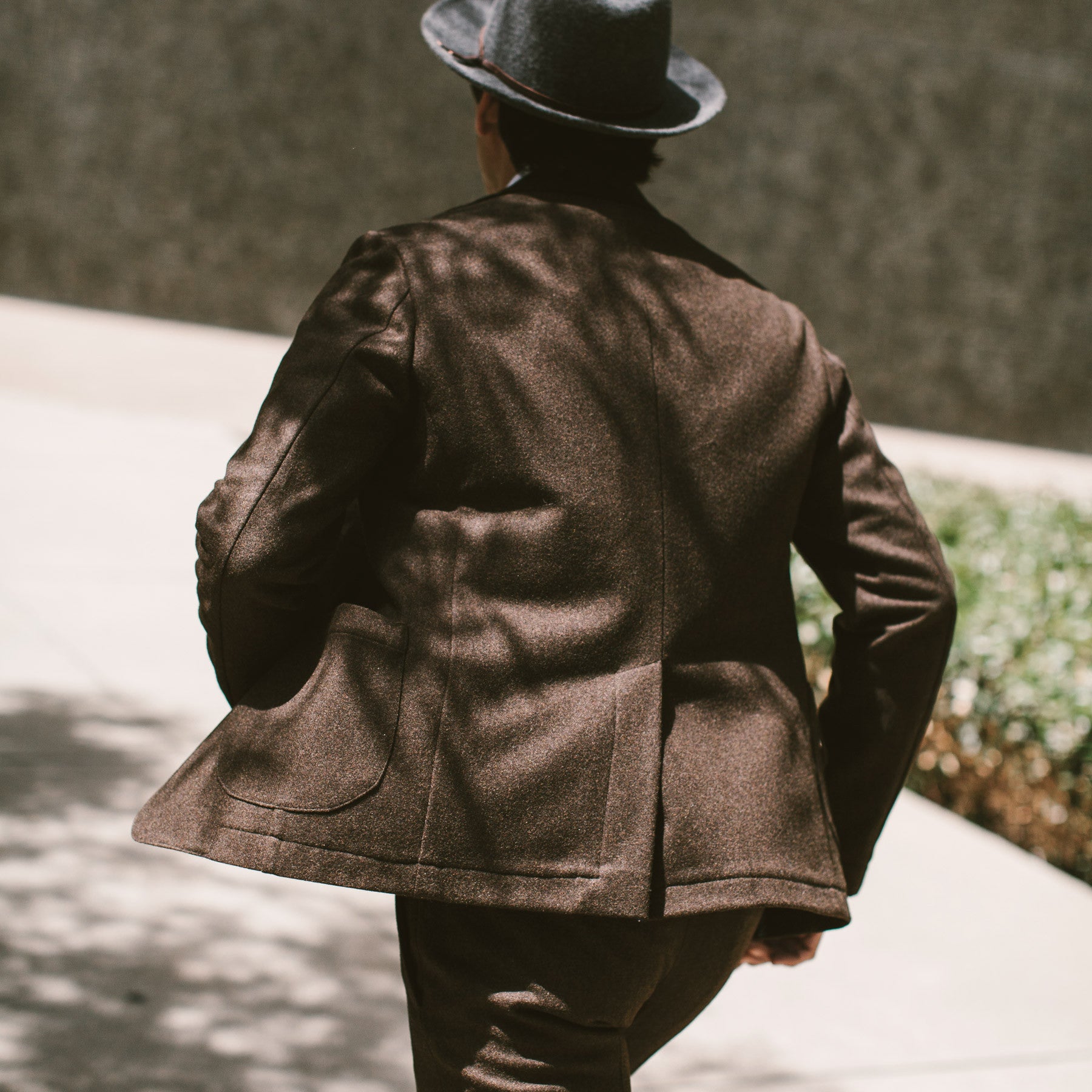 The Telegraph Jacket in Chocolate Wool: Alternate Image 4, Outerwear by Taylor Stitch