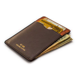 The Minimalist Wallet in Brown: Alternate Image 3