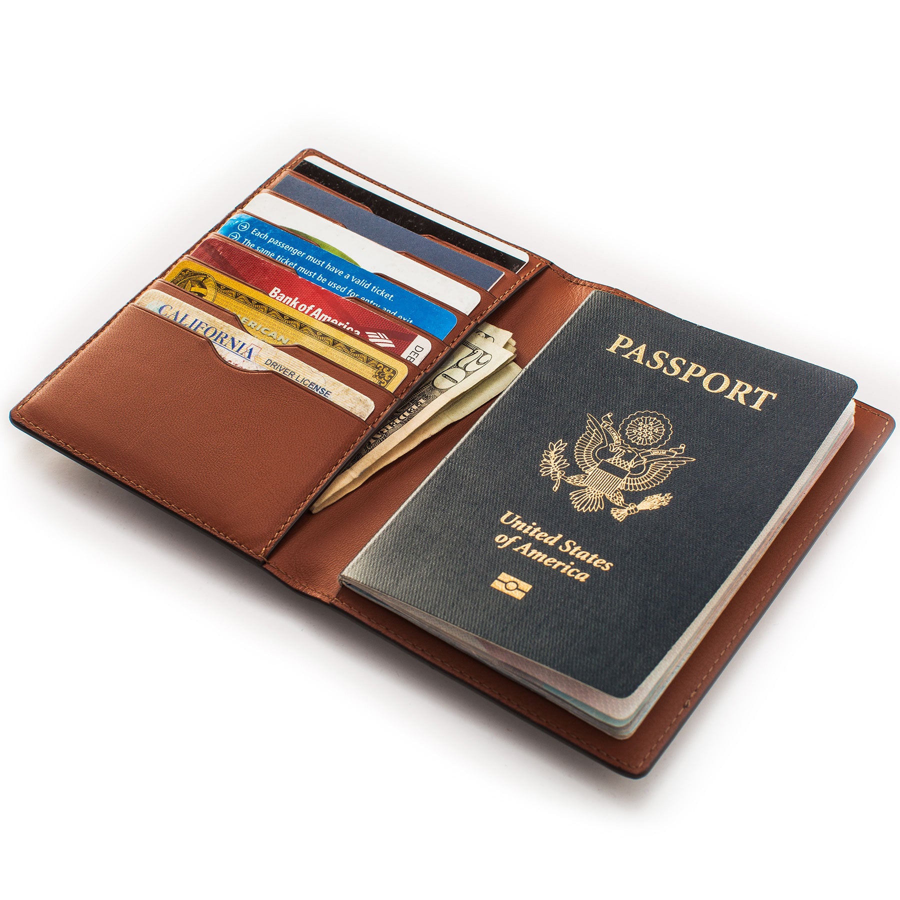 The Passport Wallet in Brown: Alternate Image 2, None by Taylor Stitch