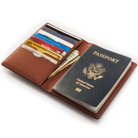 The Passport Wallet in Brown: Alternate Image 2
