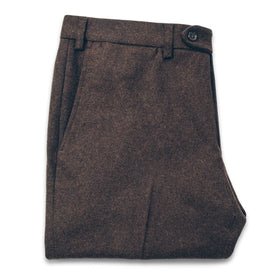 The Telegraph Trouser in Chocolate Wool: Featured Image