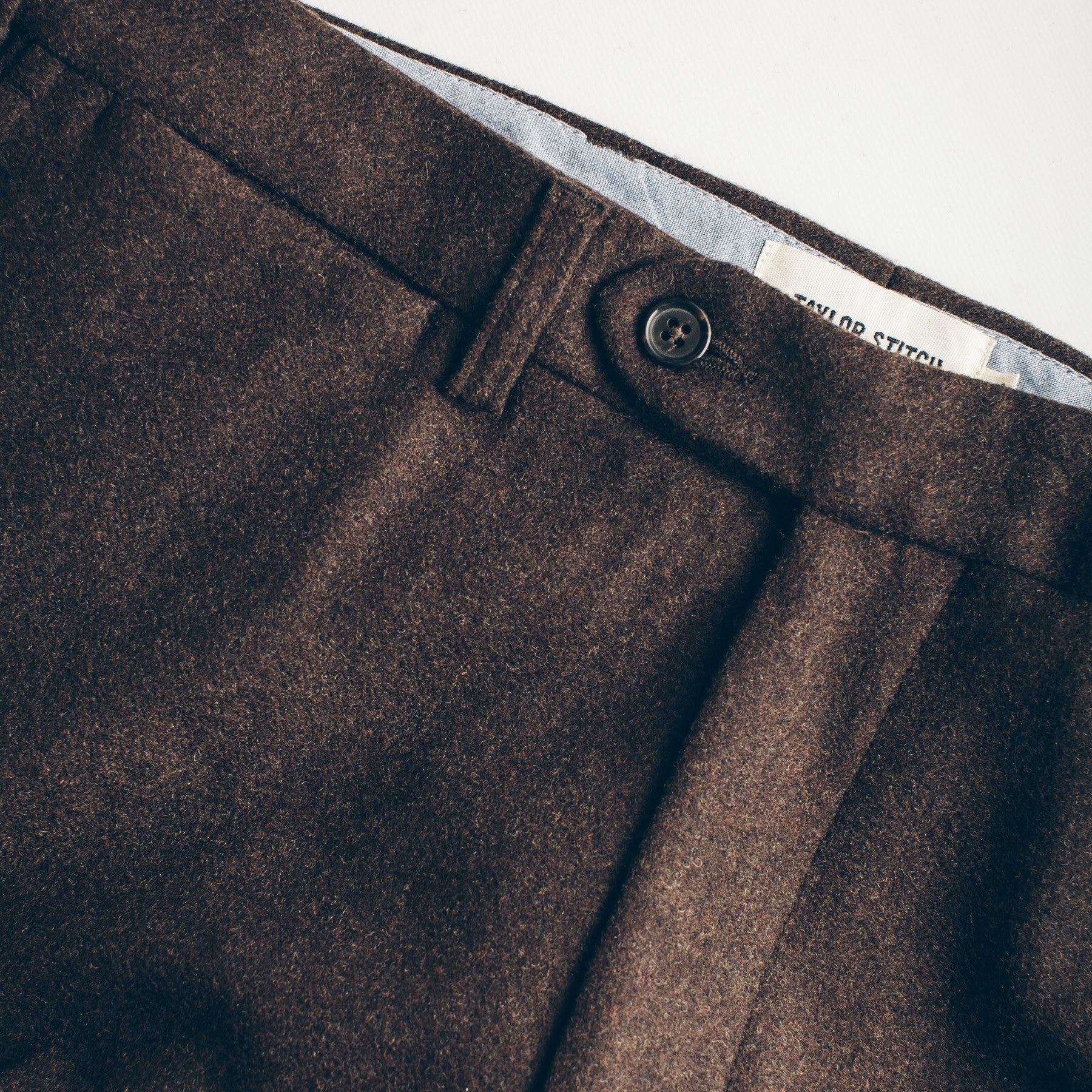 The Telegraph Trouser in Chocolate Wool: Alternate Image 5, Pants by Taylor Stitch