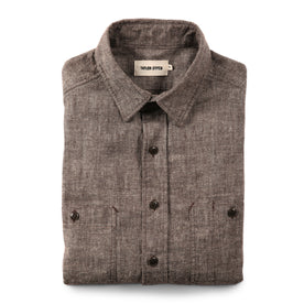 The California in Brown Hemp Chambray: Featured Image