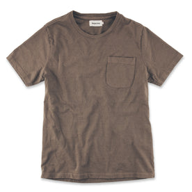 The Heavy Bag Tee in Fatigue Brown: Featured Image