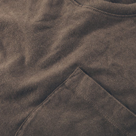 The Heavy Bag Tee in Fatigue Brown: Alternate Image 3