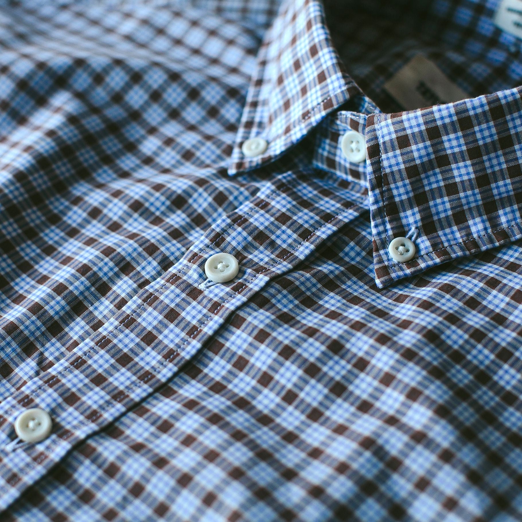 The Jack in Chocolate & Sky Check: Alternate Image 1, Wovens by Taylor Stitch