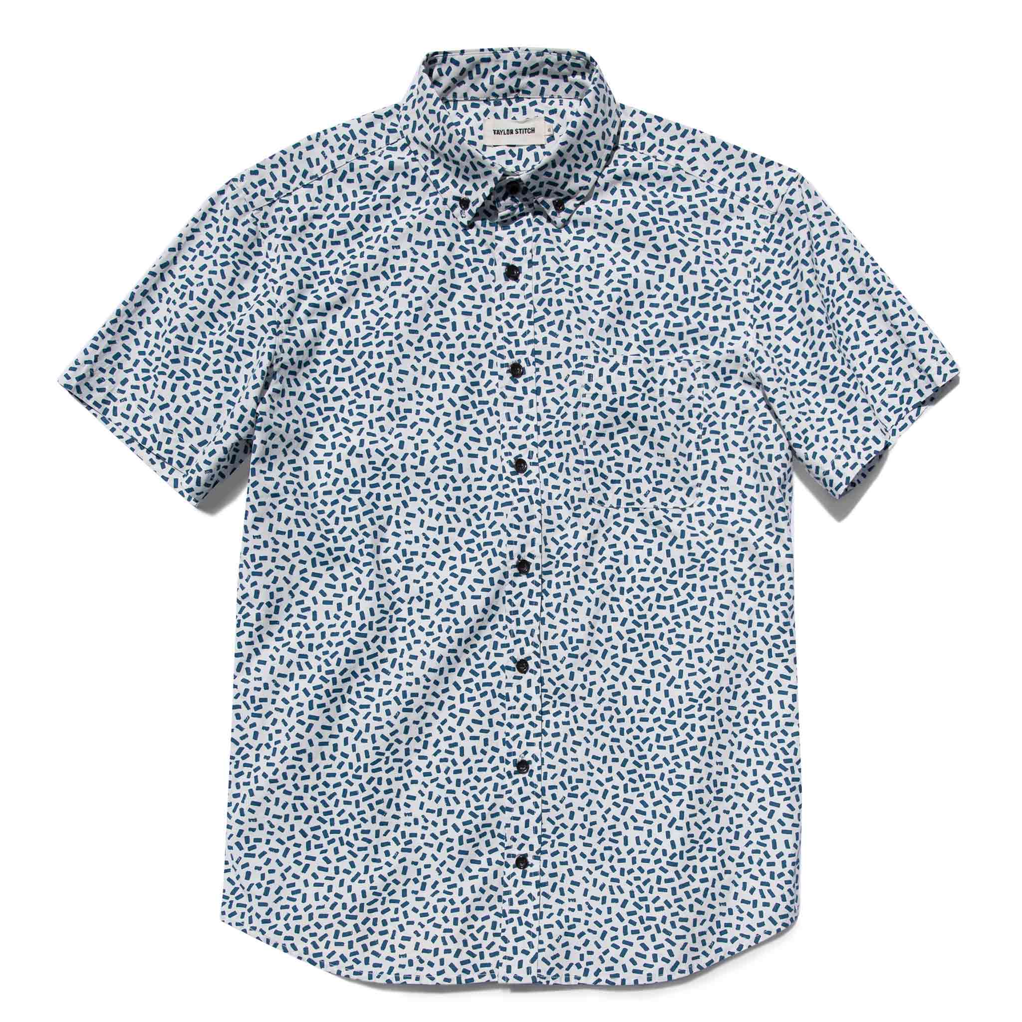 The Short Sleeve Jack in Brush Strokes: Featured Image, Wovens by Taylor Stitch