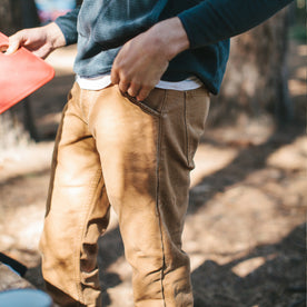 The Camp Pant in Washed Sawdust Canvas: Alternate Image 6