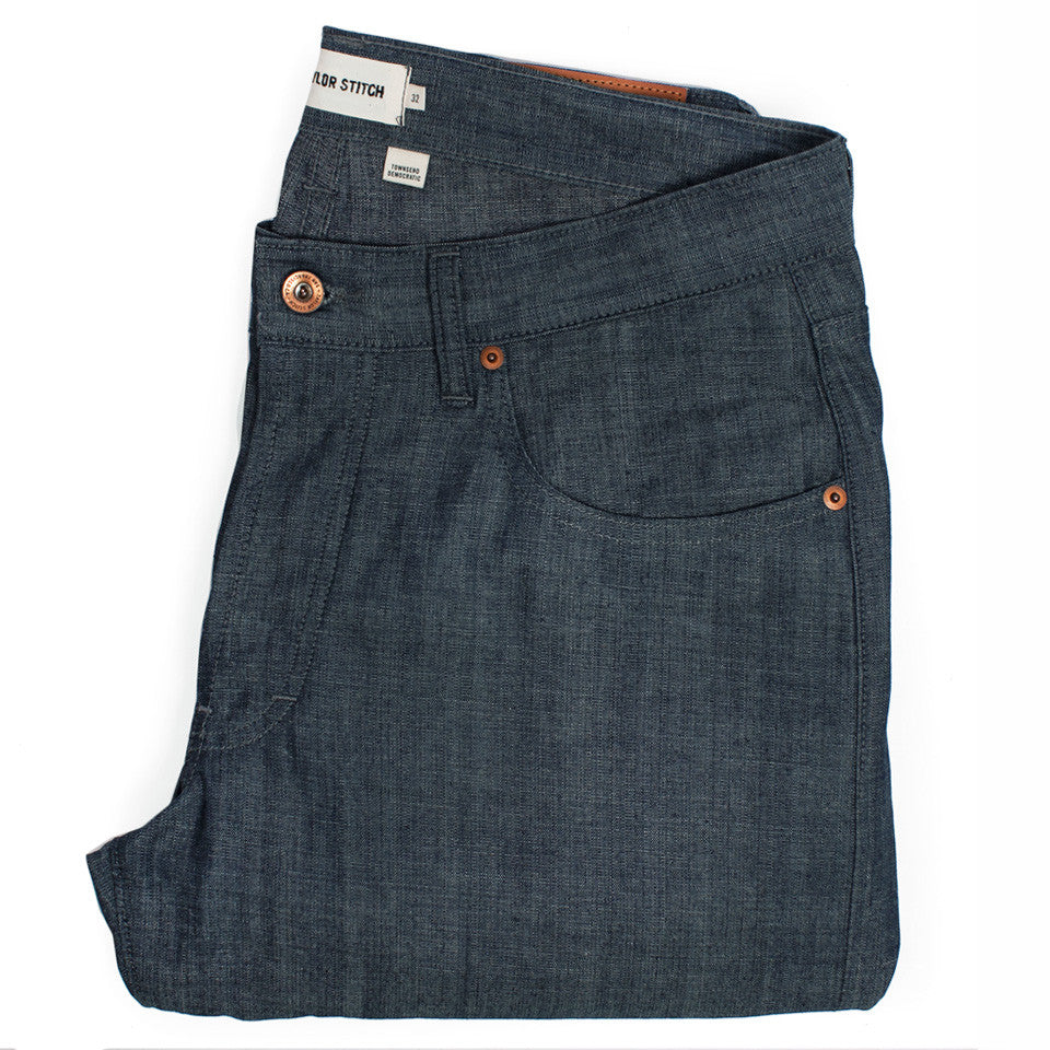 9 Oz. Candiani Italian Selvage Chambray - Democratic Fit: Alternate Image 5, Denim by Taylor Stitch