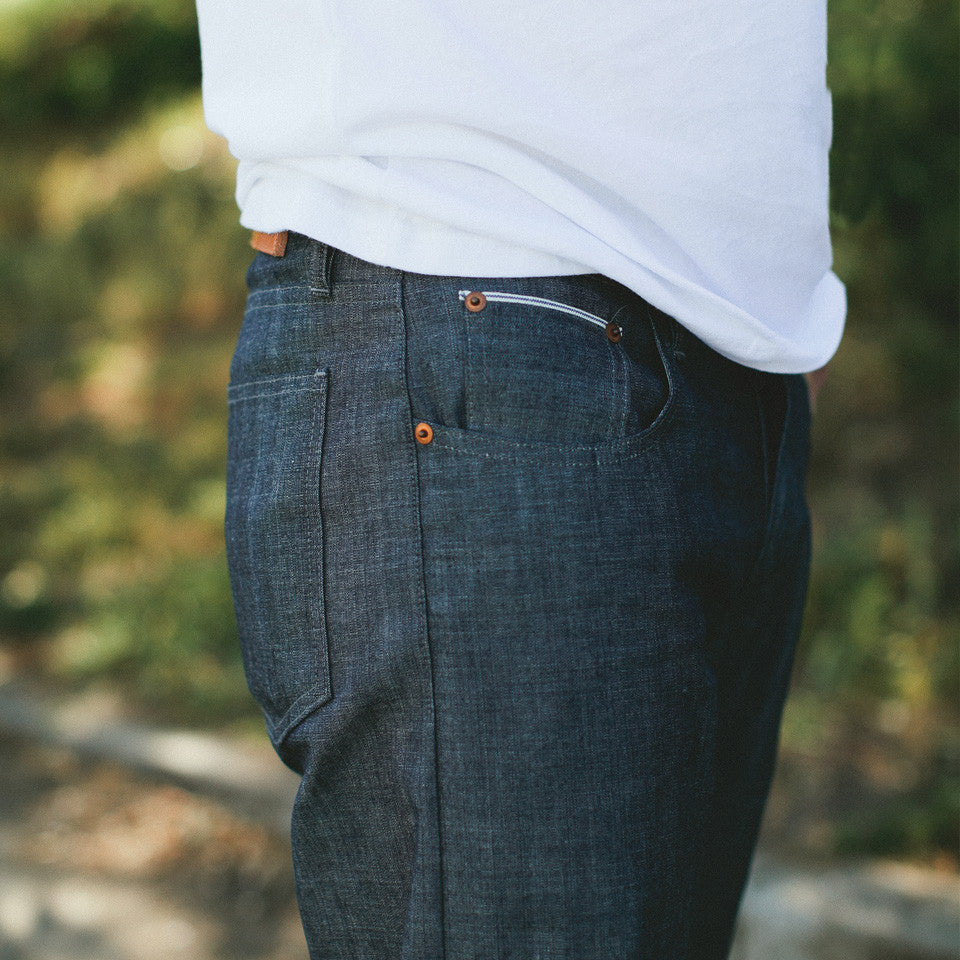 9 Oz. Candiani Italian Selvage Chambray - Democratic Fit: Alternate Image 4, Denim by Taylor Stitch