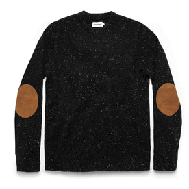 The Hardtack Sweater in Black Yak Donegal: Featured Image