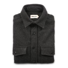 The Maritime Shirt Jacket in Charcoal: Featured Image