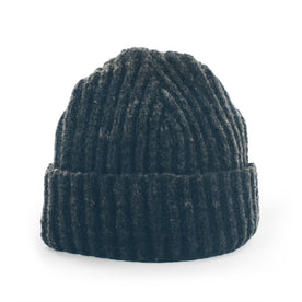 The Merino Wool Beanie in Charcoal - featured image