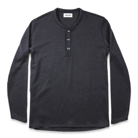 The Merino Henley in Charcoal - featured image