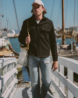 The Maritime Shirt Jacket in Charcoal: Alternate Image 1, Wovens by Taylor Stitch