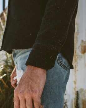 The Maritime Shirt Jacket in Charcoal: Alternate Image 6, Wovens by Taylor Stitch