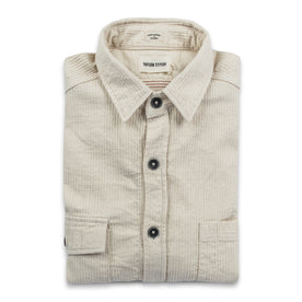 The Utility Shirt in Cone Mills Corded Natural: Featured Image