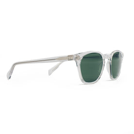 The Legend in Crystal with Bottle Green Lenses: Featured Image