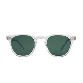 The Legend in Crystal with Bottle Green Lenses - featured image