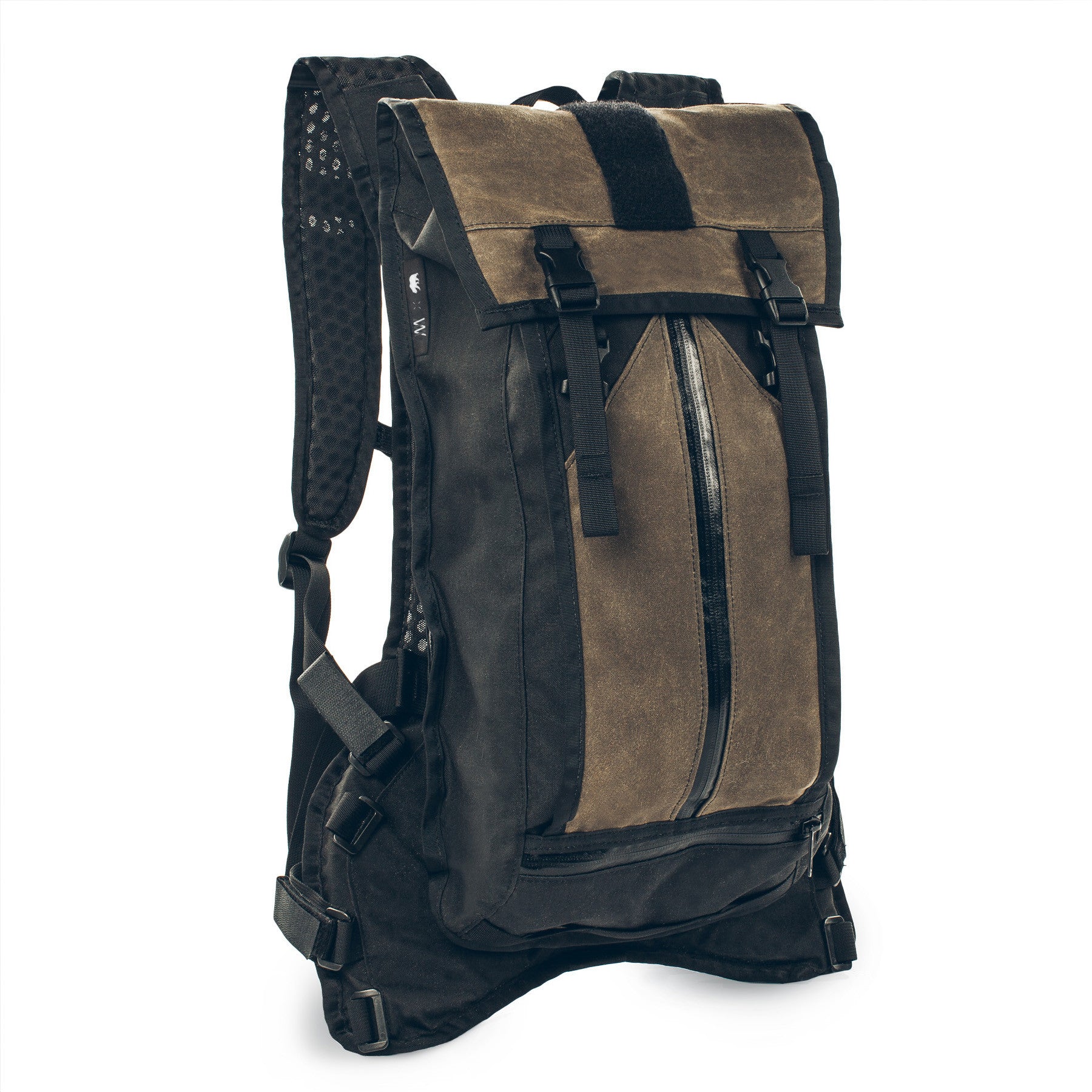 The Hydration Pack in Oak Waxed Canvas: Featured Image, None by Taylor Stitch