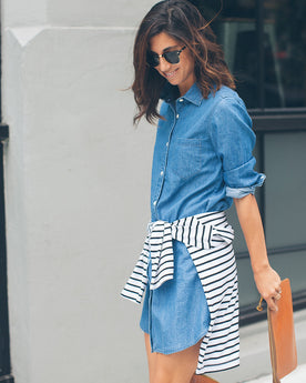 The Jane - Sea Washed Denim Dress: Alternate Image 6, Dresses by Taylor Stitch