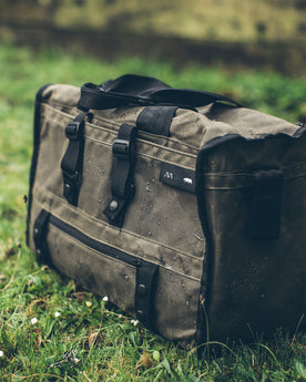 The Transit Duffel in Oak Waxed Canvas: Alternate Image 7, None by Taylor Stitch