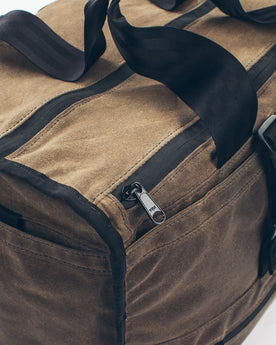 The Transit Duffel in Oak Waxed Canvas: Alternate Image 1, None by Taylor Stitch