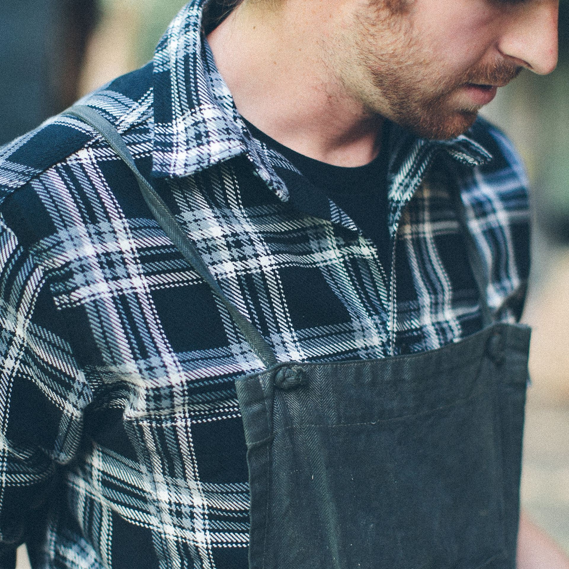 The Triple Needle Moto Utility Shirt in Black: Alternate Image 5, Wovens by Taylor Stitch