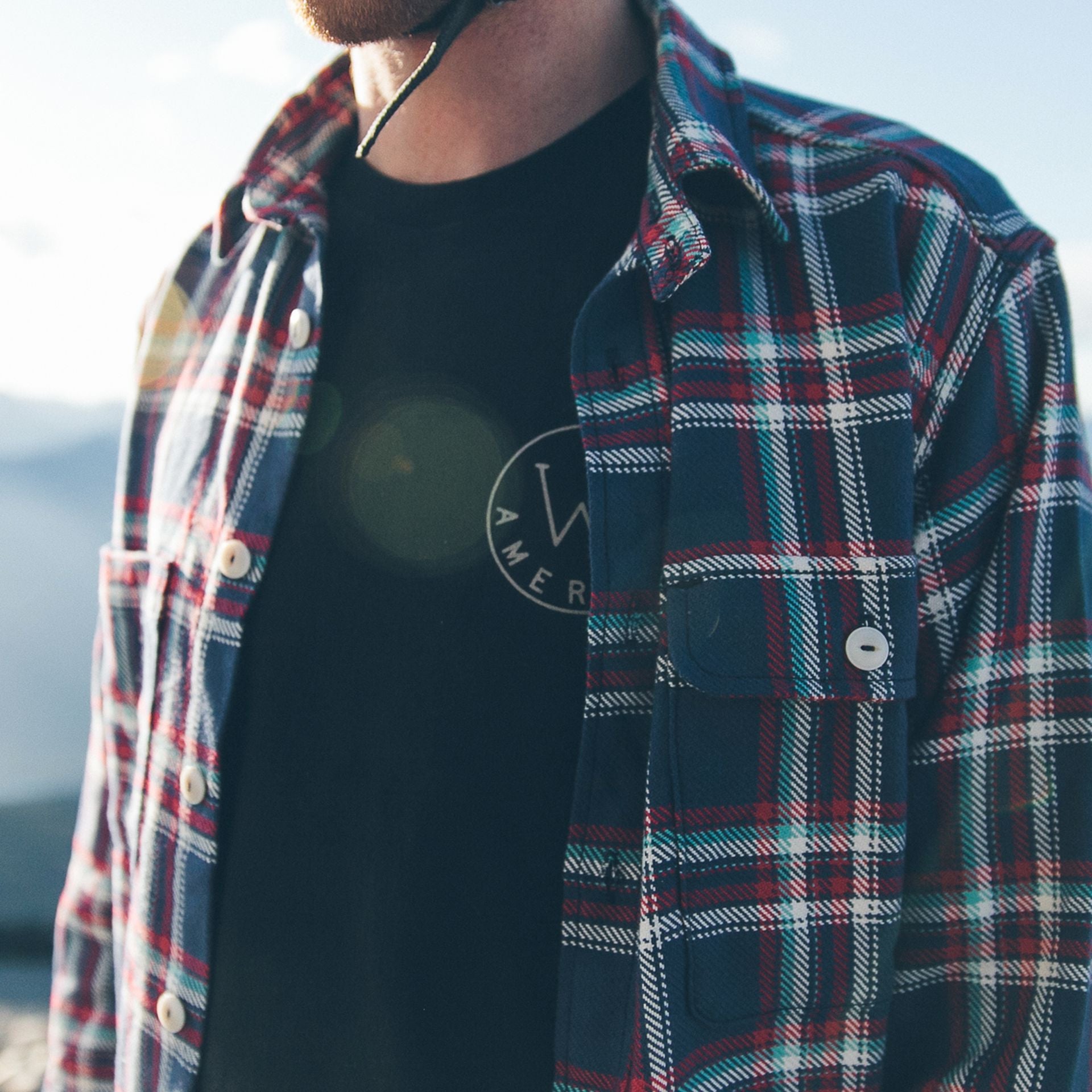 The Triple Needle Moto Utility Shirt in Navy: Alternate Image 3, Wovens by Taylor Stitch