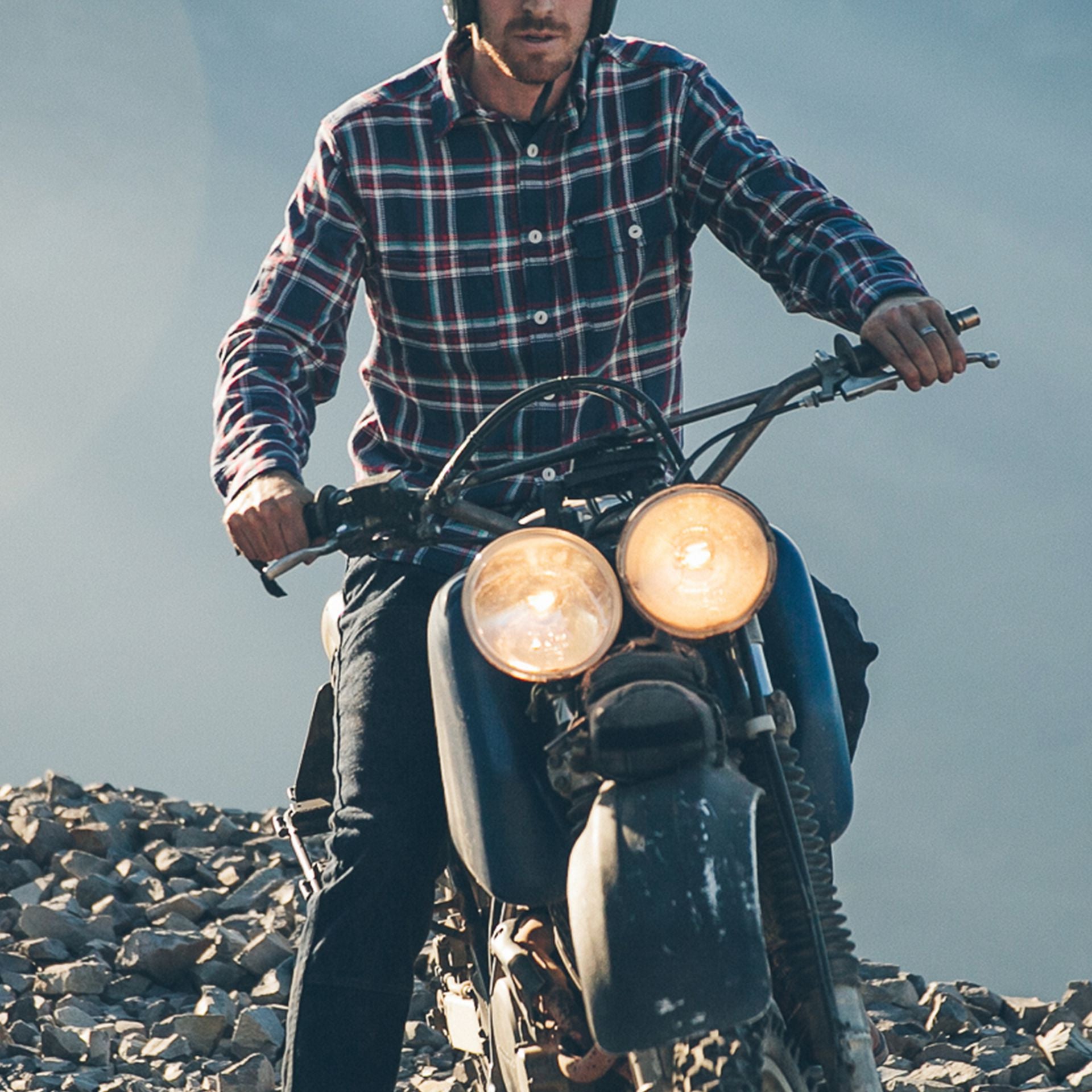 The Triple Needle Moto Utility Shirt in Navy: Alternate Image 5, Wovens by Taylor Stitch