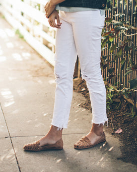 Ecuador Huarache Sandal in Almond: Alternate Image 4, Footwear by Taylor Stitch