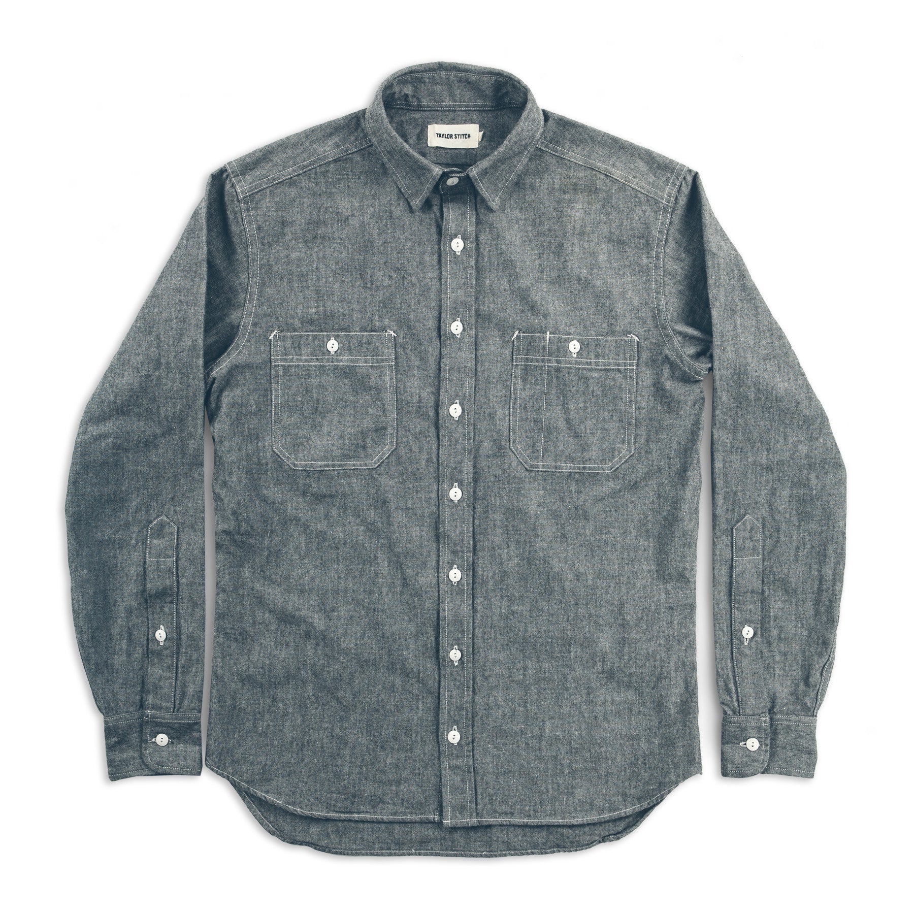 The California in Charcoal Everyday Chambray: Alternate Image 6, Wovens by Taylor Stitch