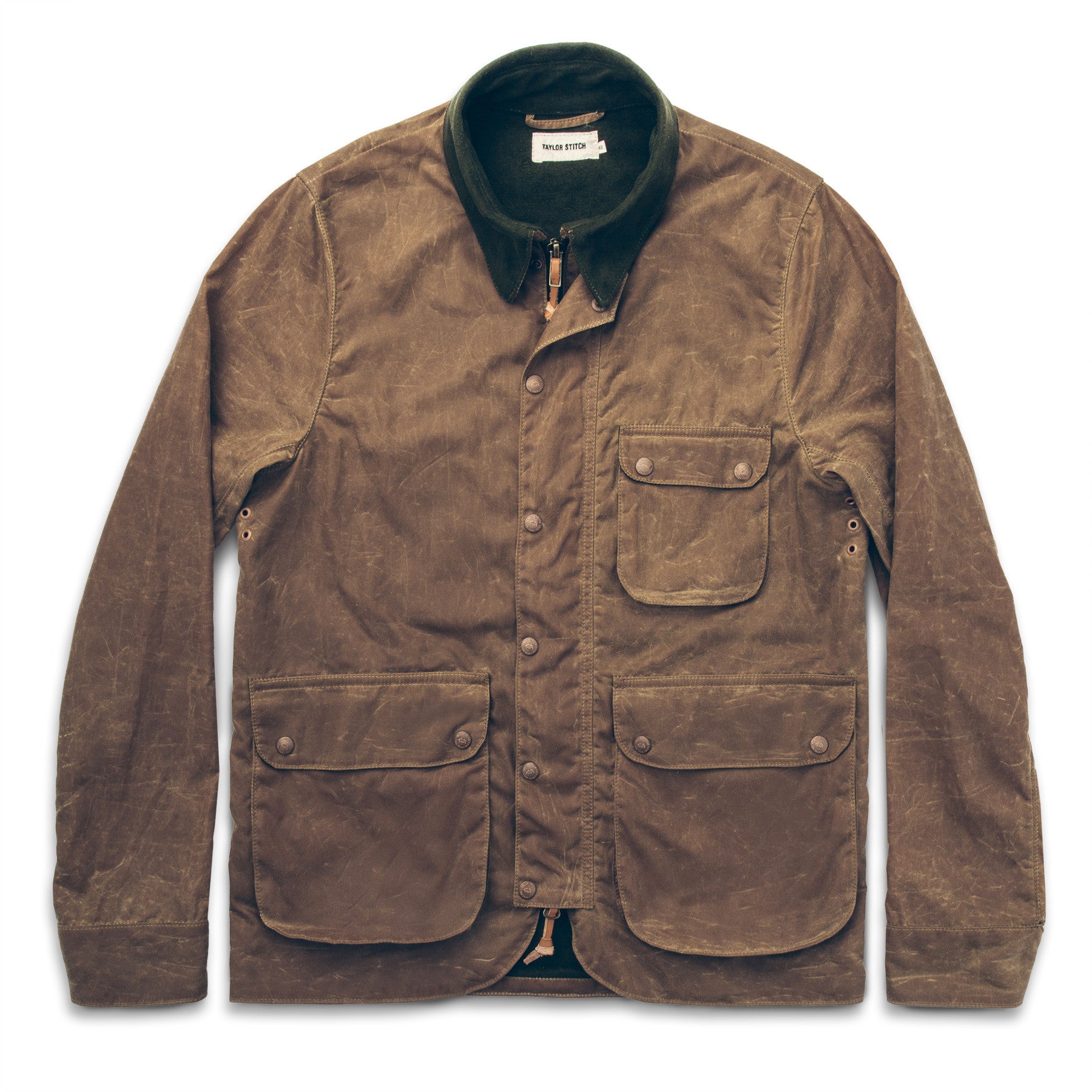 The Rover Jacket in Field Tan Waxed Canvas: Featured Image, Outerwear by Taylor Stitch