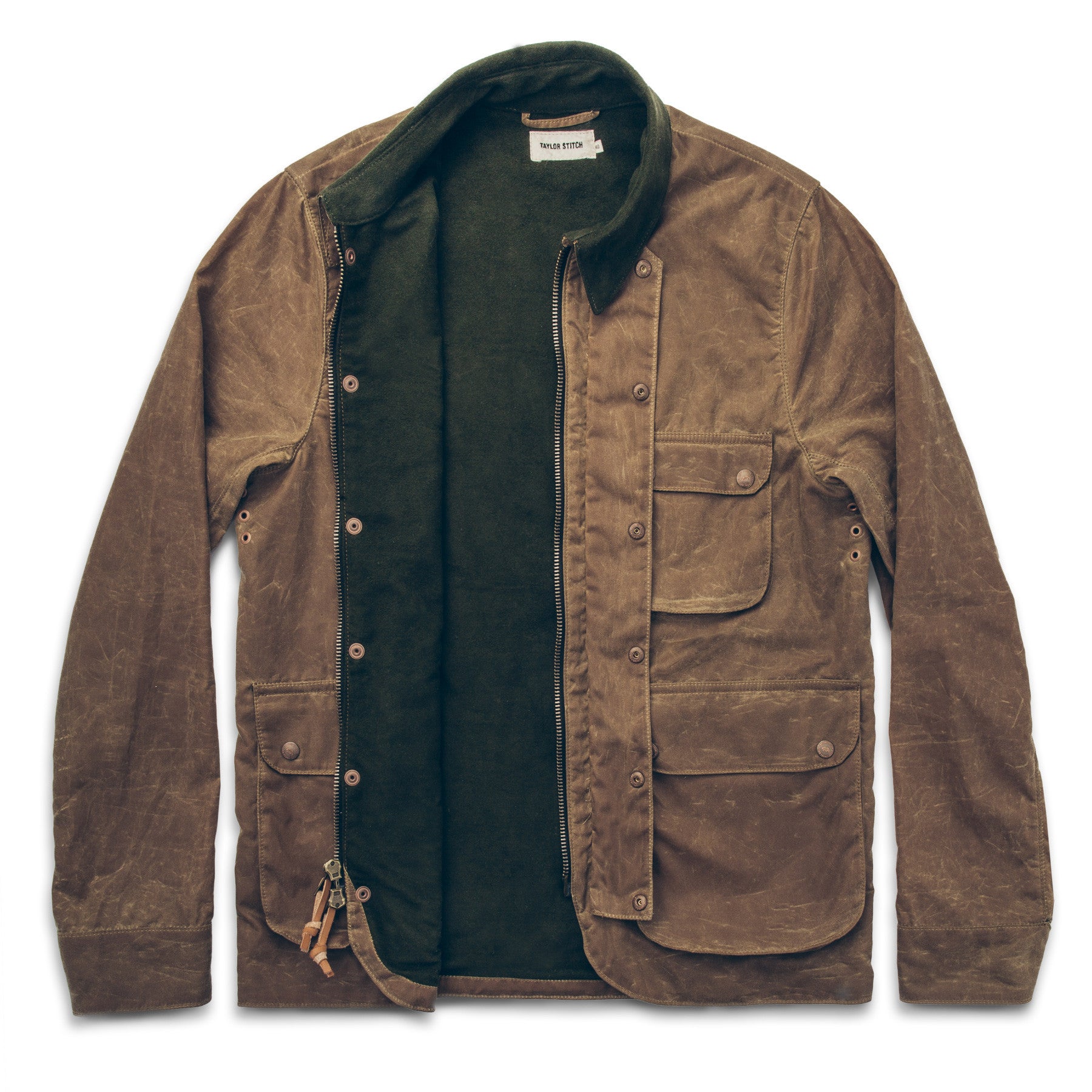 The Rover Jacket in Field Tan Waxed Canvas: Alternate Image 7, Outerwear by Taylor Stitch