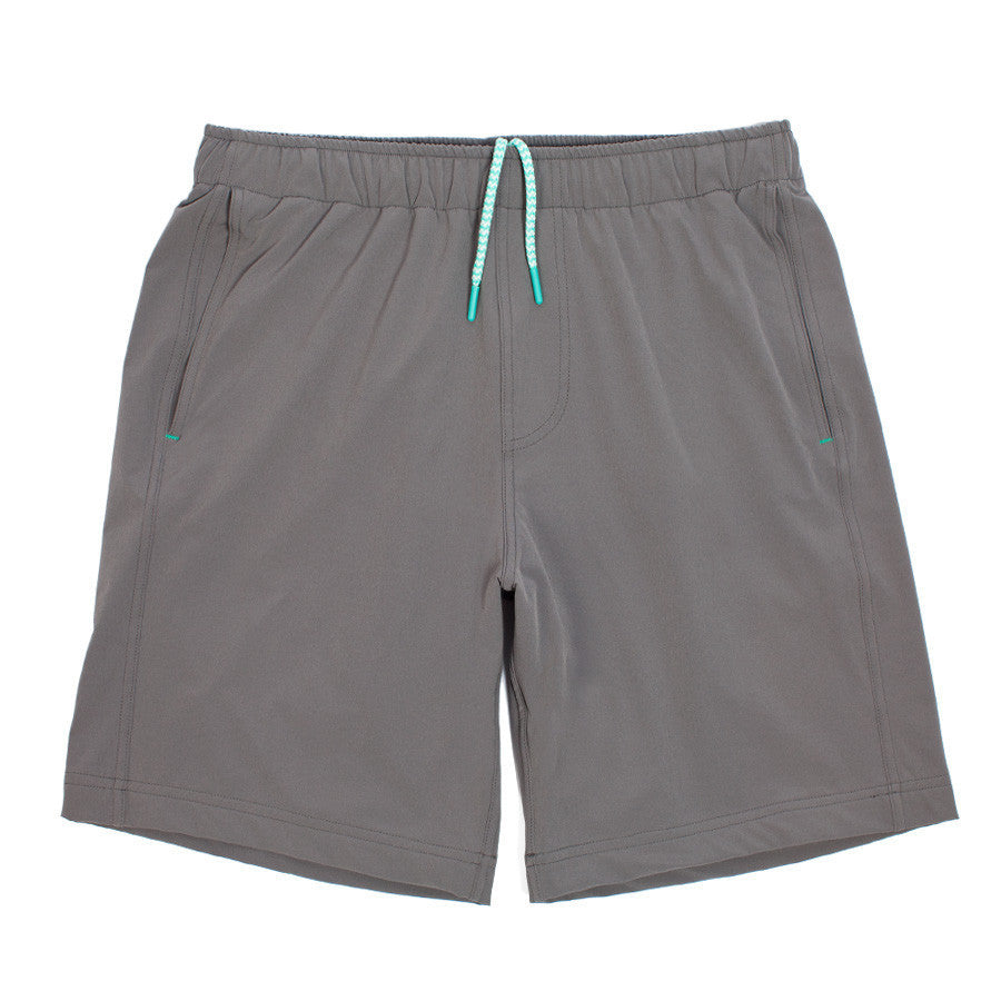 The Myles Everyday Short in Fog: Featured Image, Bottoms by Taylor Stitch