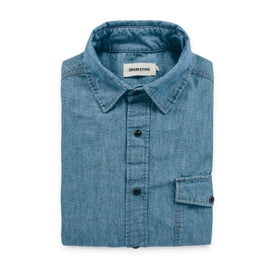 The Oxnard in Sun Bleached Chambray: Featured Image