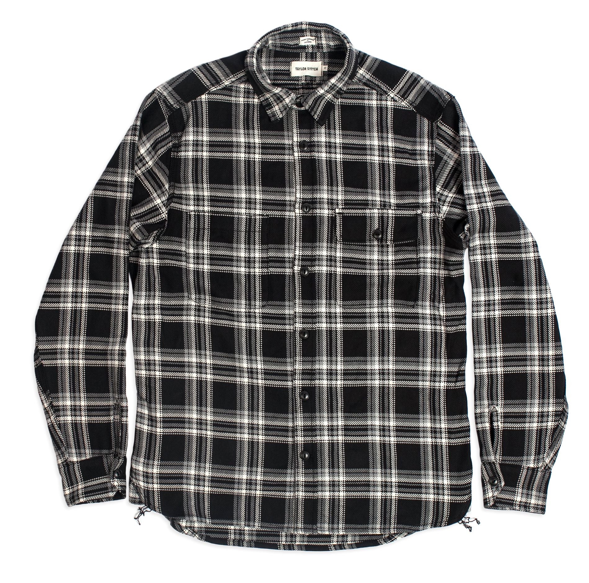 The Triple Needle Moto Utility Shirt in Black: Alternate Image 2, Wovens by Taylor Stitch